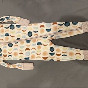 Colorful Patterned Baby Onesie
